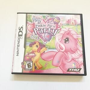 My Little Pony Pinkie Pie's Party Nintendo DS 2008 Complete with Original Manual